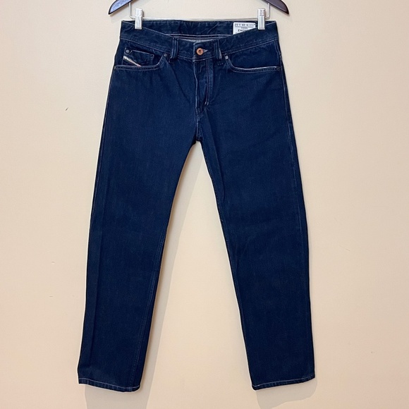 Diesel Zaghor Button Fly Straight Jeans - Men's Size 28 X 28 - Blue